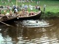 Gokstad viking ship PARDUS, reconstruction, Latvija, festival inTervete, 2010.wmv