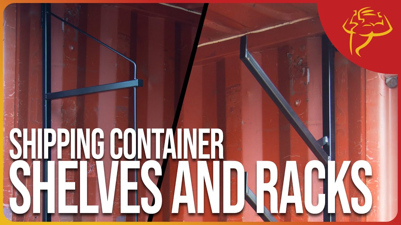 Shipping Container Shelves and Racks