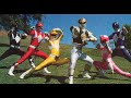 Power Rangers - Rocky, Tj and Carter as Red and Blue