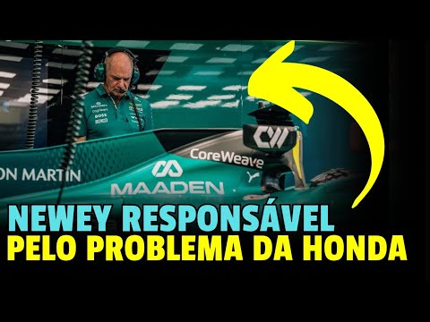 ADRIAN NEWEY RESPONSAVEL PELO PROBLEMA NO MOTOR DA HONDA | PROJETO EXTREMO NA ASTON MARTIN