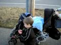Peter in the stroller / Peter in de wandelwagen