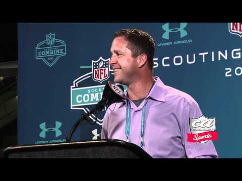 Class Act Sports – Coach John Harbaugh jokes w/ brother Jim during press conference