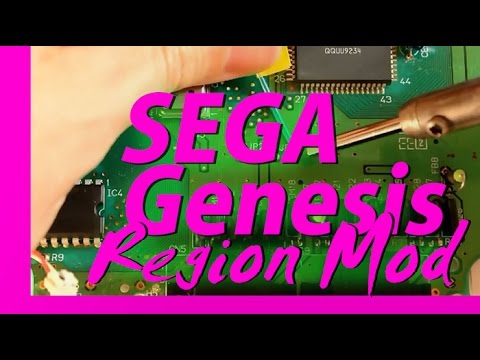 how to make mega drive region free