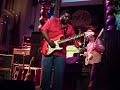 blues veteran michael burks rips it up at the blue shoe project's performance in dallas, texas. 

about the blue shoe project:

students should experience the blues - the blue shoe project was founded to keep the blues alive by exposing students to the few blues legends still alive and able to pass on their legacy in person by teaching students about the profound impact of the blues on our music history. 

the legends of the blues and those influenced by it are aging or passing and with it their rich history and culture. these legendary figures made a profound impact on american music and our society and students at all levels should know it, be proud of it and experience it. one of the ways we accomplish this objective is to bring artists into the classroom for students to experience living history. whether an industry legend, or a practicing artist of the blues, our education programs provide students a true appreciation for and a valuable understanding of the history, style, and impact of the blues, even an opportunity to 