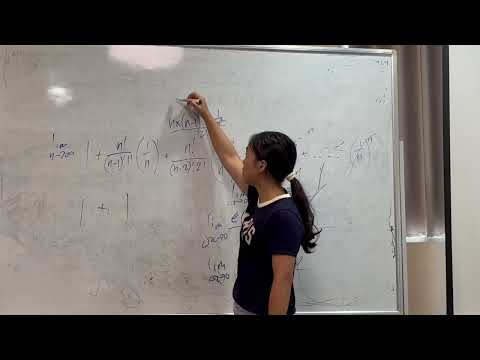Proof: Limit definition of e equals the Infinite Series (Binomial Theorem)