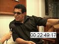 Entrevista com o cantor Wando para o vídeo 