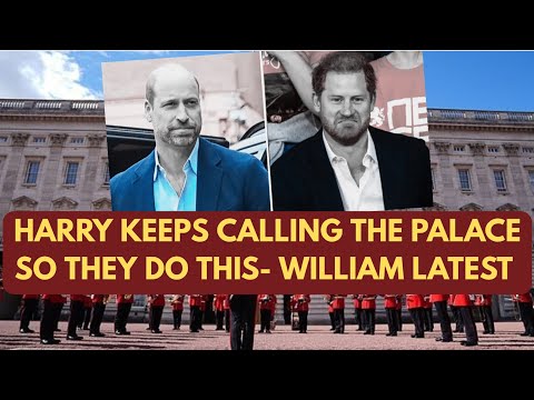 HARRY CALLS THE PALACE BUT THEY DO THIS - WILLIAM & HARRY HE WON’T STOP .. #princeharryandmeghan