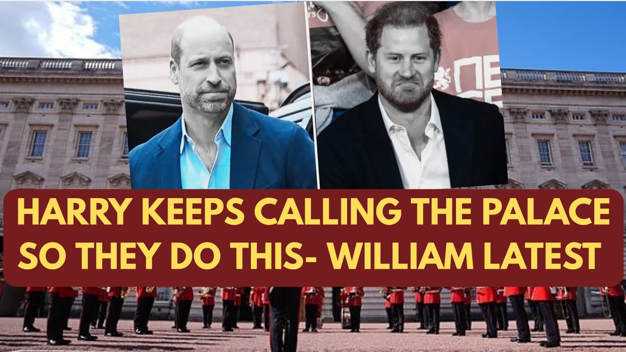 HARRY CALLS THE PALACE BUT THEY DO THIS - WILLIAM & HARRY HE WON’T STOP .. #princeharryandmeghan