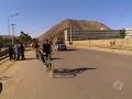 Funny bicycle crash in Afghanistan