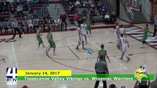TVHS Boys Basketball vs. Winamac Warriors
