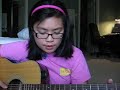 a la claire fontaine acoustic cover painted veil