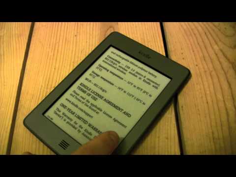 video-linktoworks-Kindle Touch Ghosting - Refresh rate and ghost...