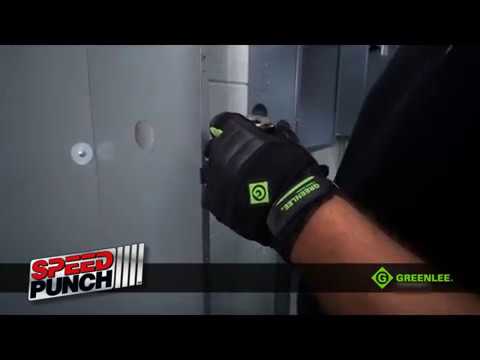 Knockouts SPEED PUNCH™ from Greenlee