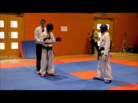 Leinster TKD Championships 2012 - Luke McCarney v Daniel O'Sullivan