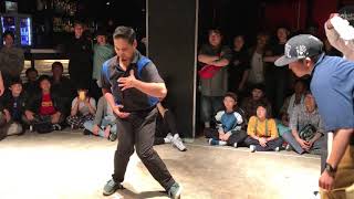 舞踊者 (Hiroki & Chun) vs Takumi & らんきち – WDC 2019 KANTO ELIMINATION 4 STYLE 2on2 POP FINAL