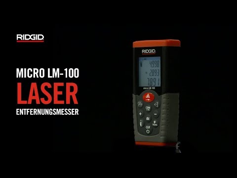 RIDGID micro LM-100 Laser-Entfernungsmesser
