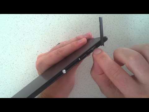 how to charge battery of sony xperia z