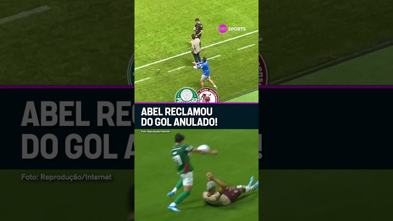 VAR ANULOU O GOL DO PALMEIRAS! SEGUNDO A ARBITRAGEM, A BOLA BATEU NA MÃO DE SOSA #shorts