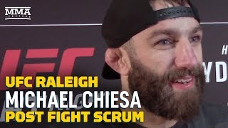 UFC Raleigh: Michael Chiesa Explains Why He Called Out Colby Covington - MMA Fighting by MMA Fighting