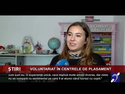 Voluntariat în centrele de plasament