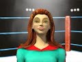 Ahvidar the female wrestler and bodybuilder