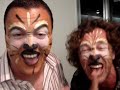 O'Connor Cam Face Paint Nandos Peri Peri Cruise