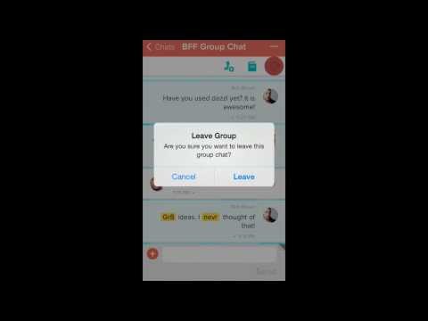 how to remove yourself from a group chat on iphone