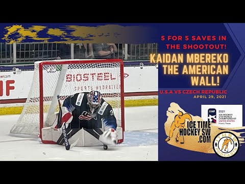Kaidan Mbereko the American Wall! 5 for 5 saves in the shootout!