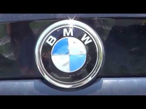 DIY BMW X5 2002  how to replace the license plate  light