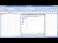 Excel 2007 Overview Guide - Part 2 - The Ribbon (Home, Insert, Page Layout & Formula Tabs)