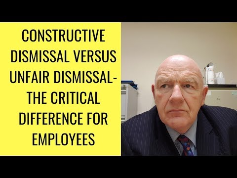 how to prove unfair dismissal