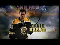 David Krejci scores a hat trick David Krejci scores a hat trick