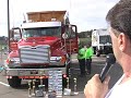 a video of the big dump truck at the united way touch-a-truck event.