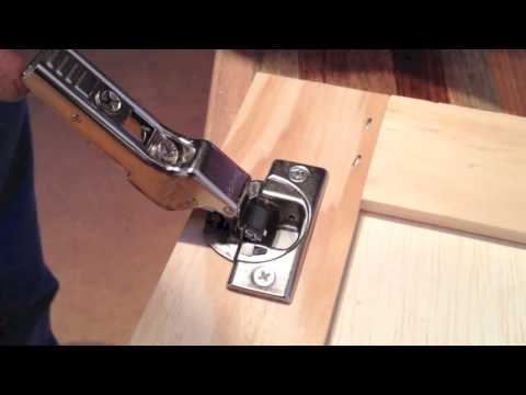 how to fit soft close hinges