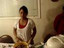 Jenilee Praying for Christmas Eve Dinner