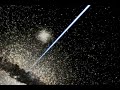 Black Hole Fires at Neighboring Galaxy Black Hole Fires at Neighboring Galaxy