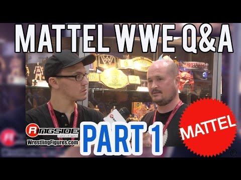 Mattel WWE Designer Q&A PART 1/2 w/ Bill Miekina SDCC 2014