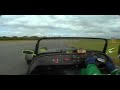 Aintree sprint course in a Westfield sportscar