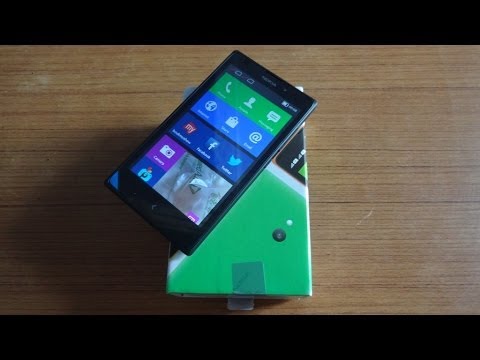 Nokia XL Unboxing