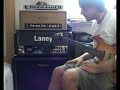Tribute cab + Laney VH100R hed \"test\" Tribute cab + Laney VH100R hed \"test\"