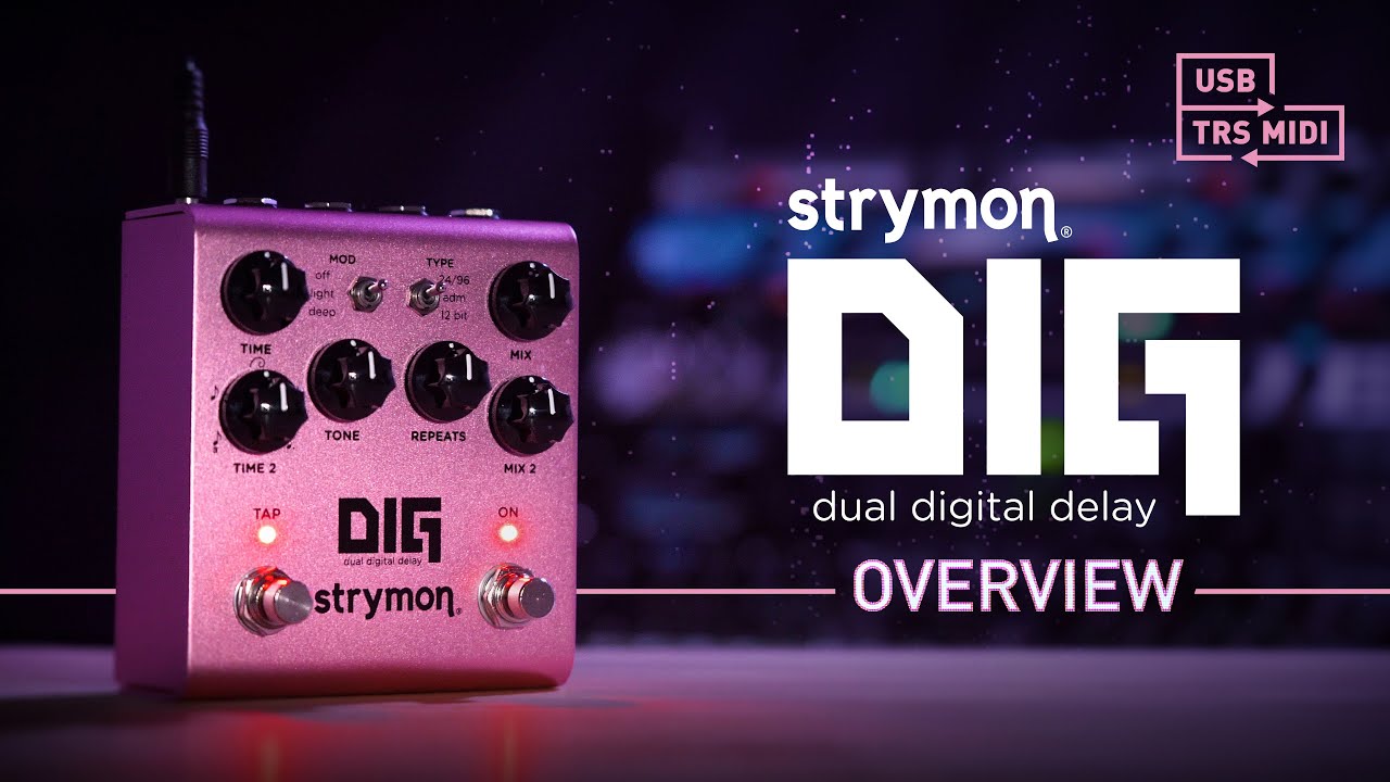 DIG V2 Dual Digital Delay - Strymon DIG V2 Dual Digital Delay - Strymon
