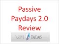 Watch 'Passive Paydays 2.0 Review'
