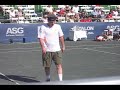 ジョン マッケンロー Throwing His Racquet at Age 49