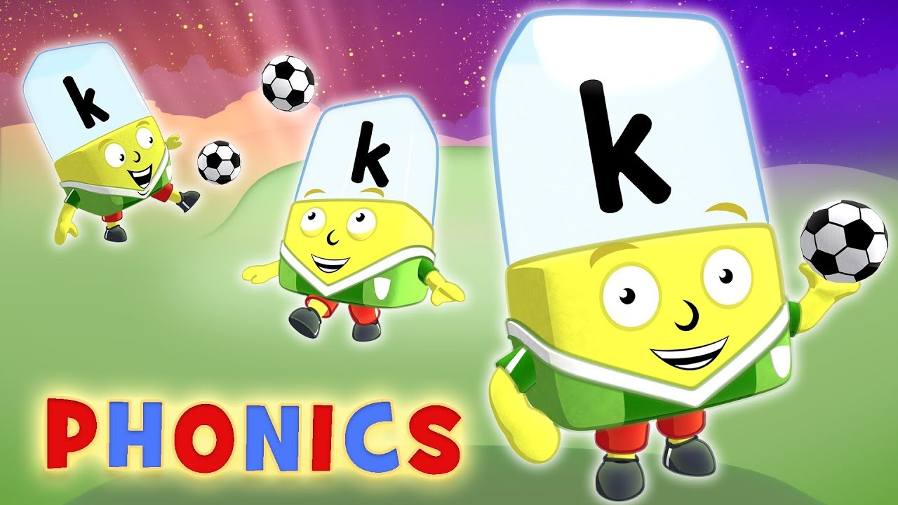 Phonics - Learn to Read | Kicking with K | World Cup Special | Alphablocks