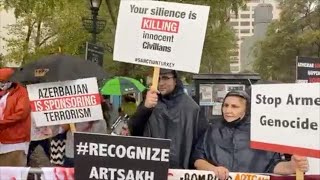 Armenian Communities Gather for Silent Protest at UN in NY, Vienna and Geneva