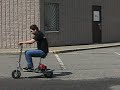 Riding my mobilette