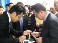 韓昇洙総理（韓国）がイービーエム株式会社を訪問
