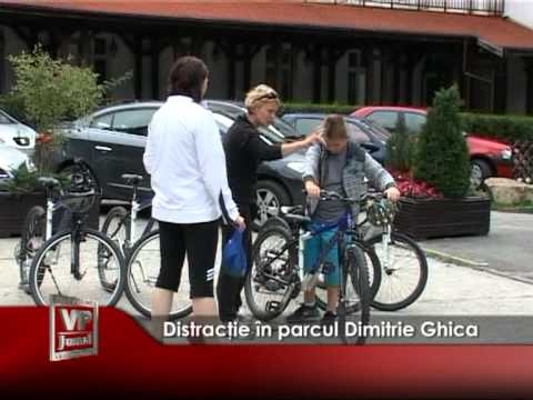 Distracţie în parcul Dimitrie Ghica