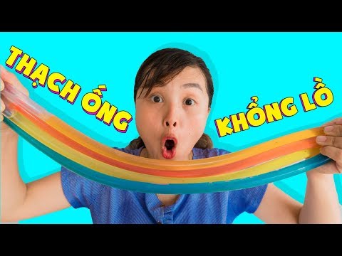 Trò Chơi Chị Hằng Ăn Thạch Ống Cầu Vồng Siêu To Khổng Lồ ❤ KN CHENO Chị Hằng