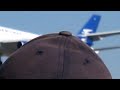 airbus a340 aterrizando en Barcelona